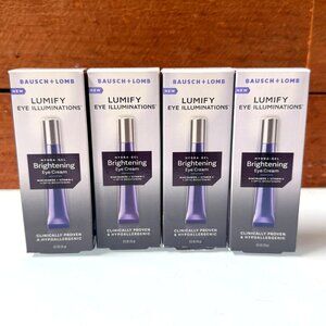 Bausch & Lomb Lumify Eye Illuminations Lash & Brow Serum 0.12 fl oz Bundle of 4